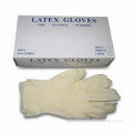 Latex Medical Gloves, Various Colors and Sizes are Available